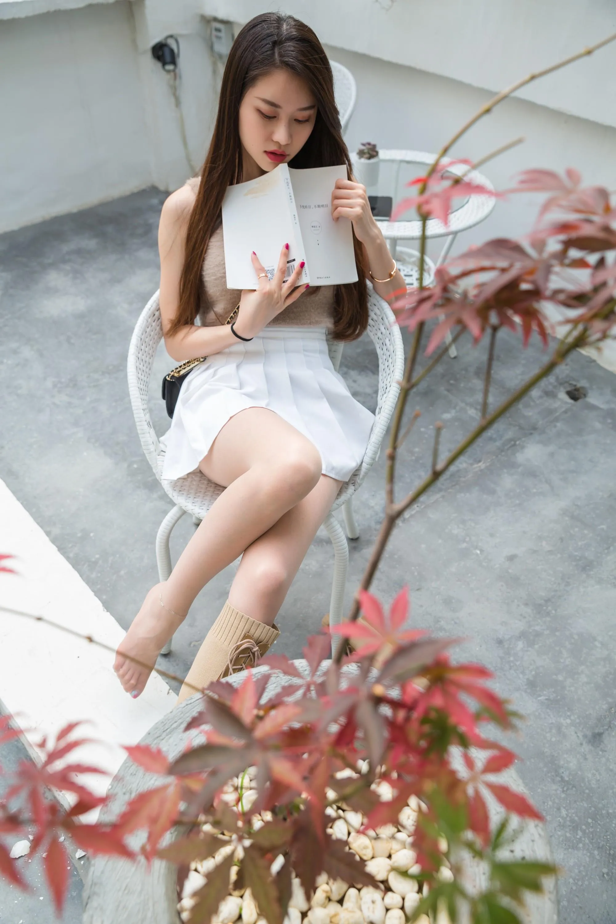 Sia不吃鱼 – NO.004 纯白超短裙 [117P]插图6